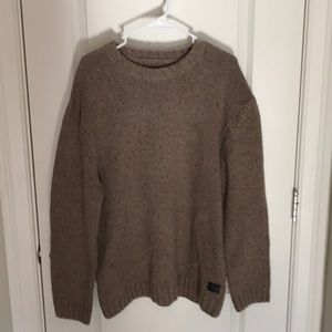 Male tan sweater new with tags brand rusty large